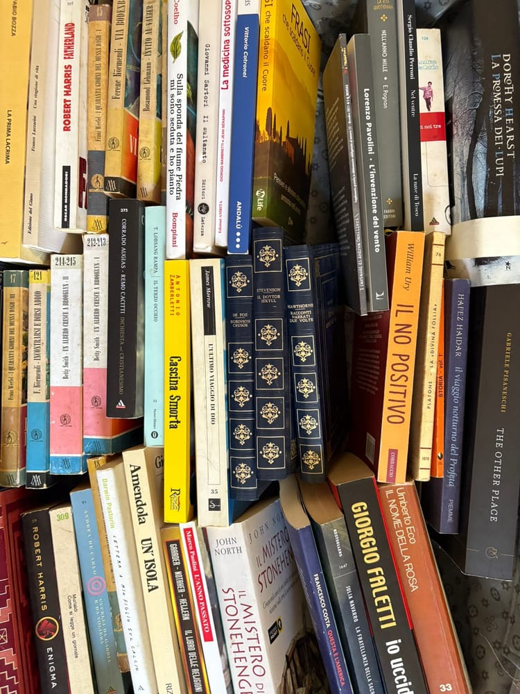 119 libri. Una catena d’amore e condivisione.